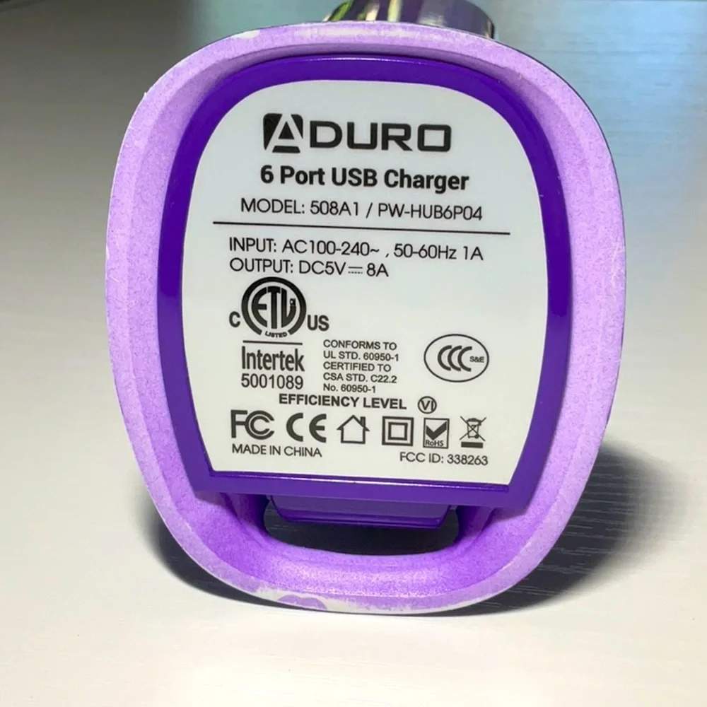 Aduro 6 Port USB Charger